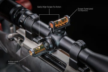 Wheeler Action Level references the receiver for quick level checks.
