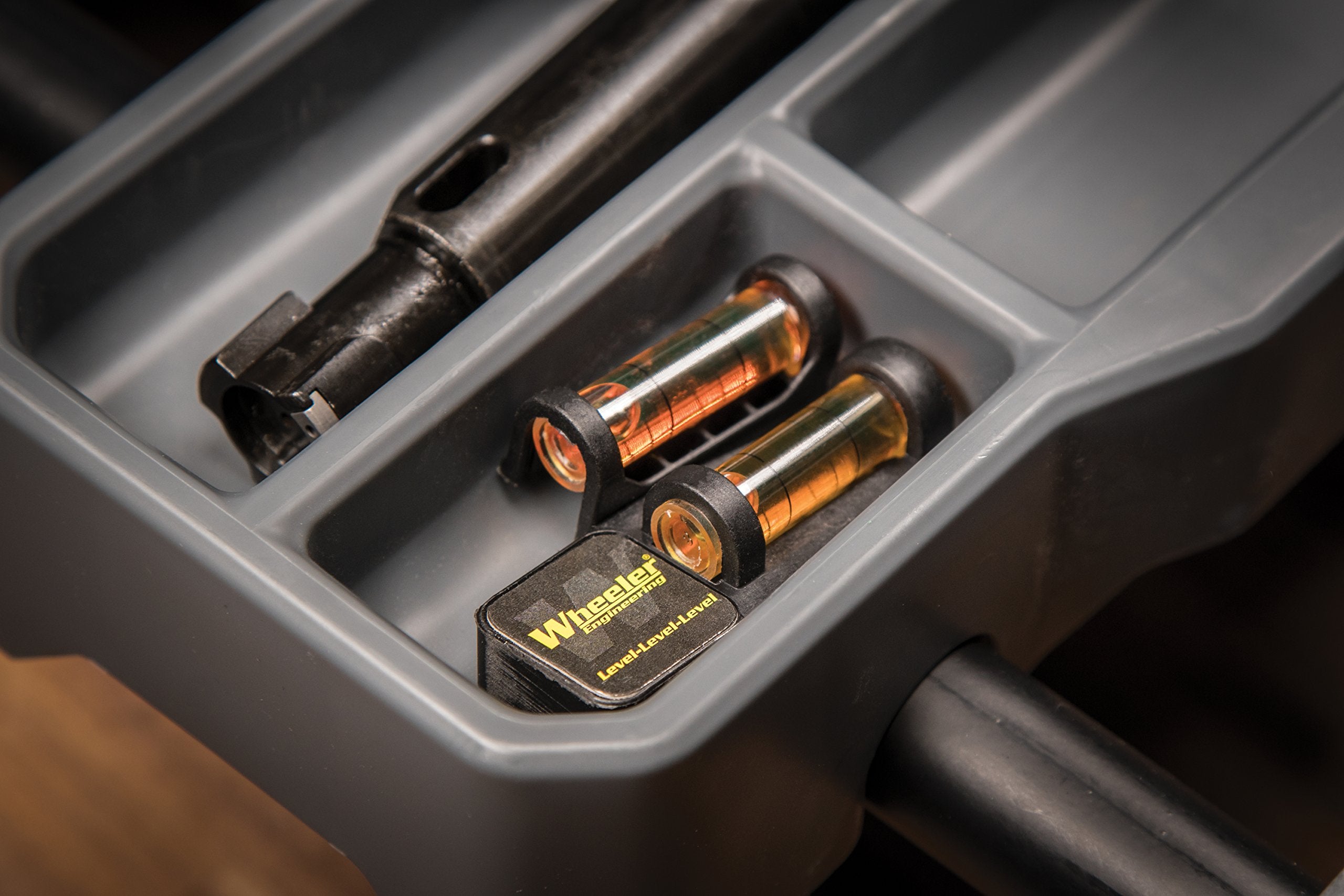 Wheeler Bolt-Action compatibility makes it versatile for several rifles.