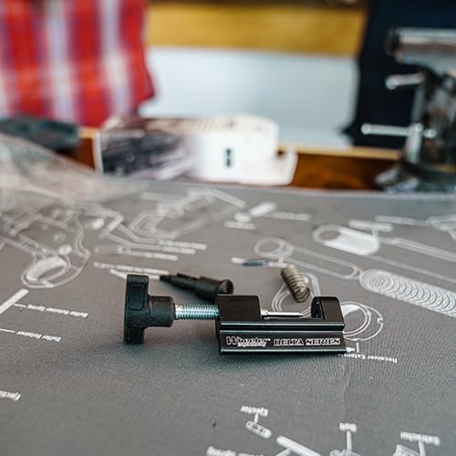 Pins stored in the tool frame for convenient use during gunsmithing