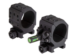 Wheeler flat-top rings showcasing leveling feature for quick, repeatable aim.