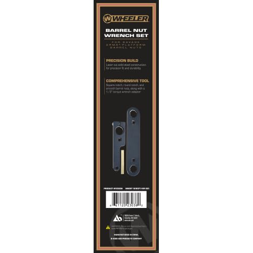 Wheeler warranty information for Savage Barrel Wrench