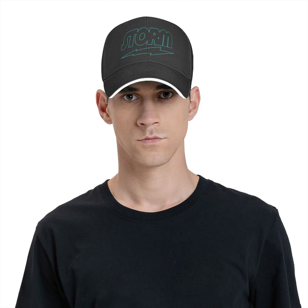 Whirose Storm Bowling Cap brim close-up, durable material for all seasons