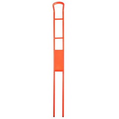 Whisker Seeker Powerlock orange vertical orientation keeps rods secure fast.