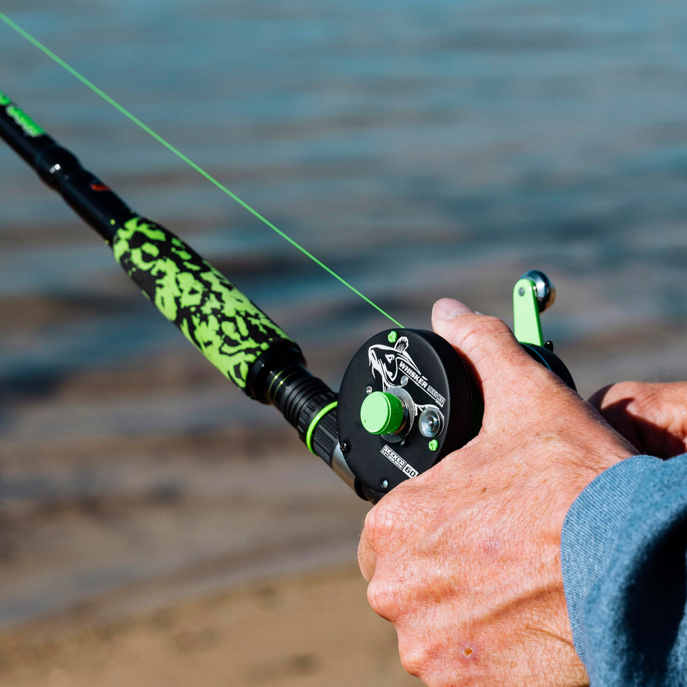 Whisker Seeker 60 Series Legacy power handle option, enhanced torque for demanding days.