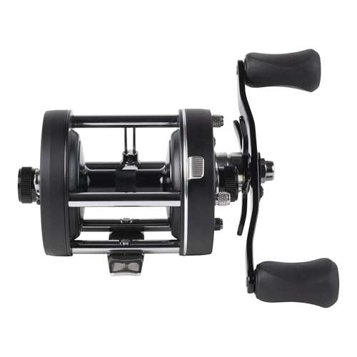 Whisker Seeker 60 Series Legacy rear-drag area, stable stopping power in catfish battles.