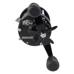 Whisker Seeker 60 Series Legacy side profile, highlighting balanced weight for steady retrieves.