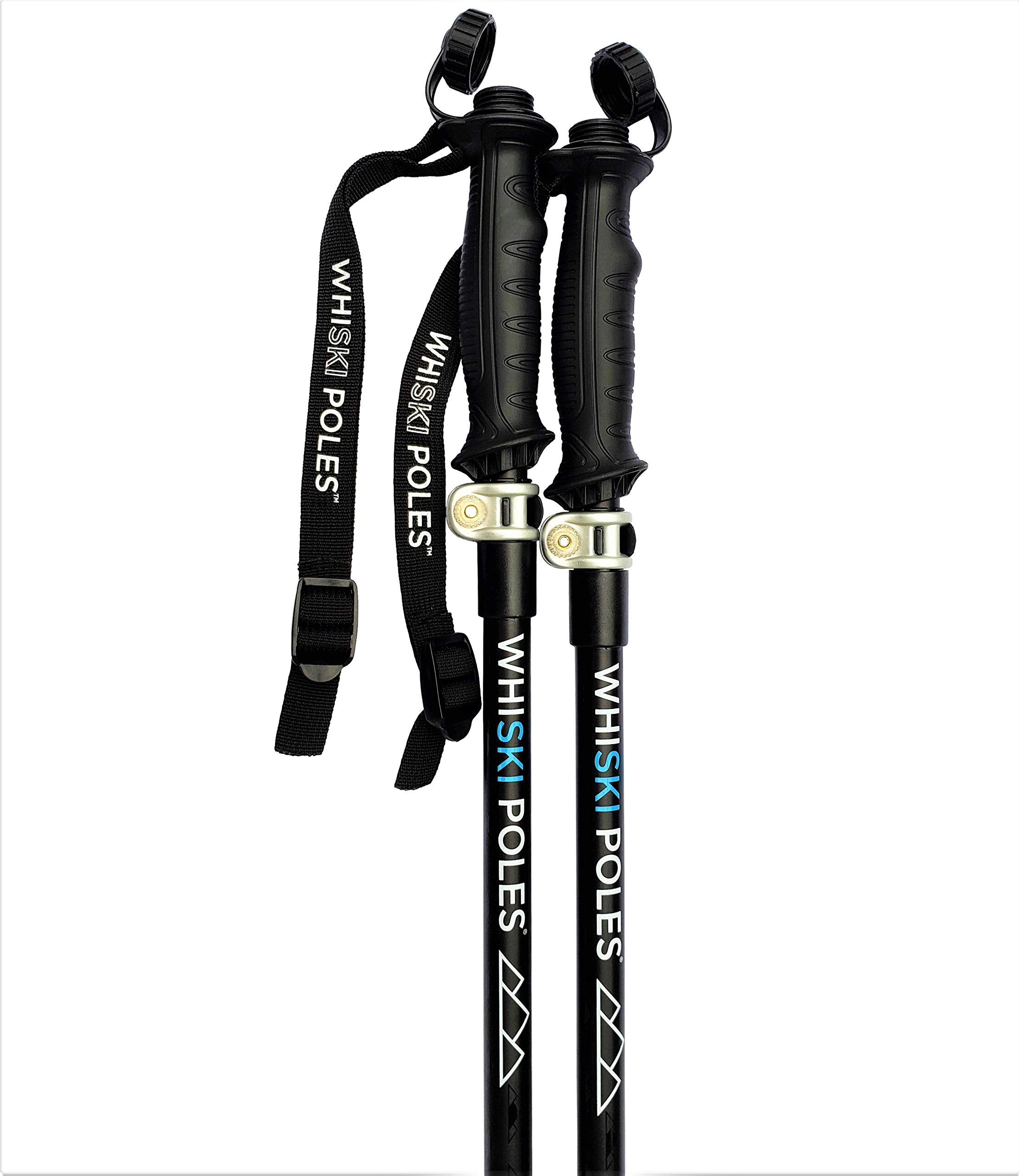 WhiSki Poles one-size-fits-all design suitable for most skiers.