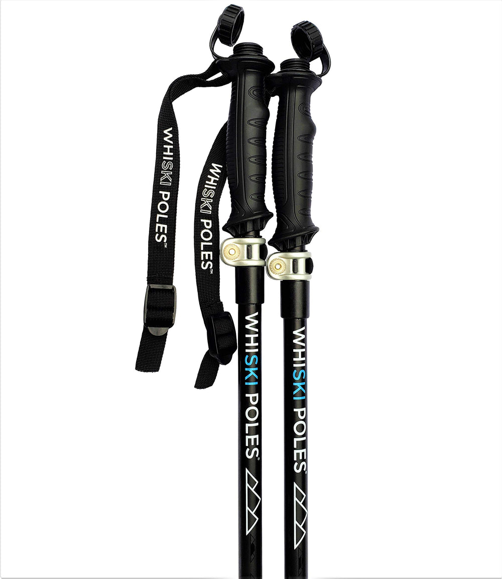 WhiSki Poles one-size-fits-all design suitable for most skiers.