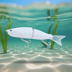 Lure shown in water with slow sinking action