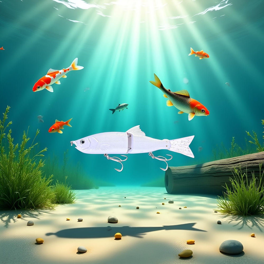 Versatile freshwater and saltwater swimbait lure