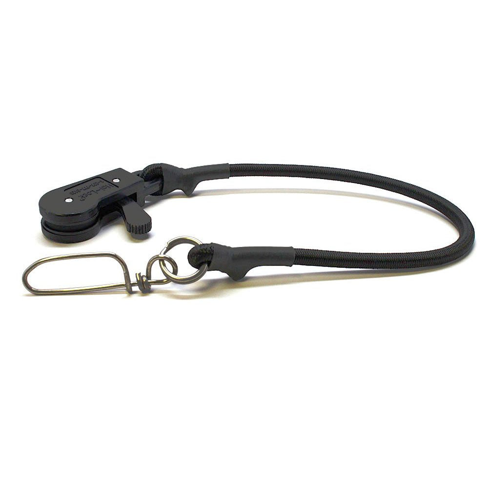 White Label Hal-Lock Outrigger Pulley 12-inch for fast, secure halyard locking during rigging.