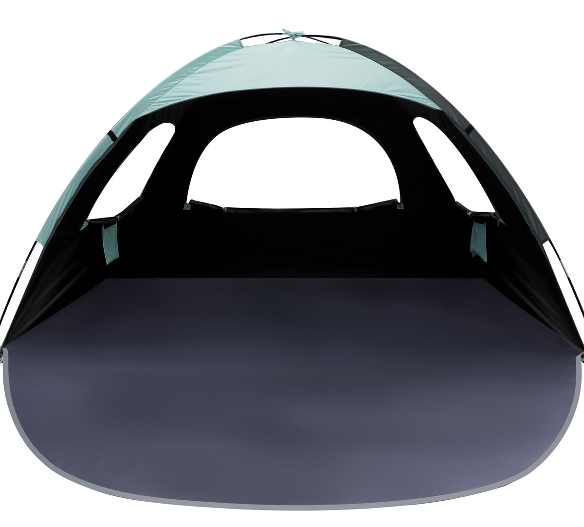 WhiteFang Beach Tent anti-UV coating provides cooler shade