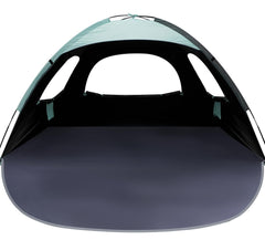 WhiteFang Beach Tent anti-UV coating provides cooler shade