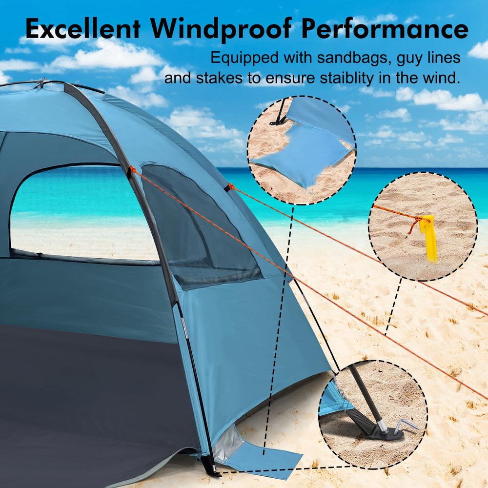 WhiteFang beach tent carrying bag for easy transport and storage