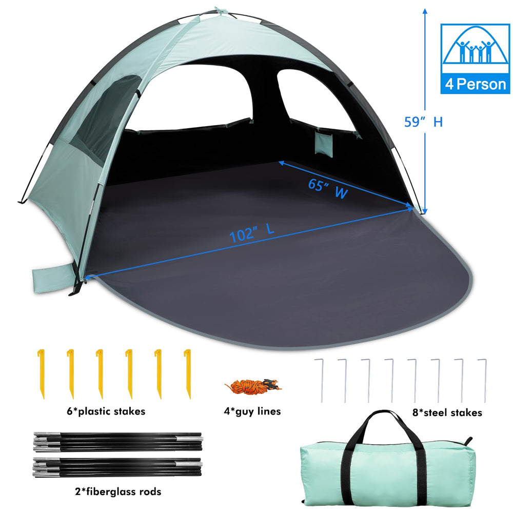 WhiteFang Beach Tent carrying bag for portable beach setup