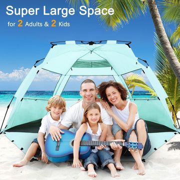 WhiteFang Deluxe XL mint-green color for stylish beach shade