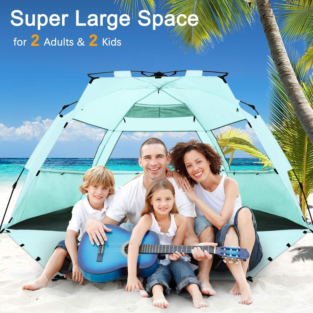 WhiteFang Deluxe XL mint-green color for stylish beach shade