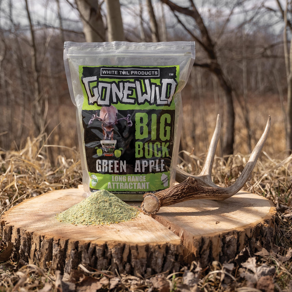 Whitetail Gone Wild aroma diffusion image capturing long-range scent in the field