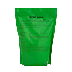 Whitetail Products Gone Wild bag back highlights high-nutrition forage seed.