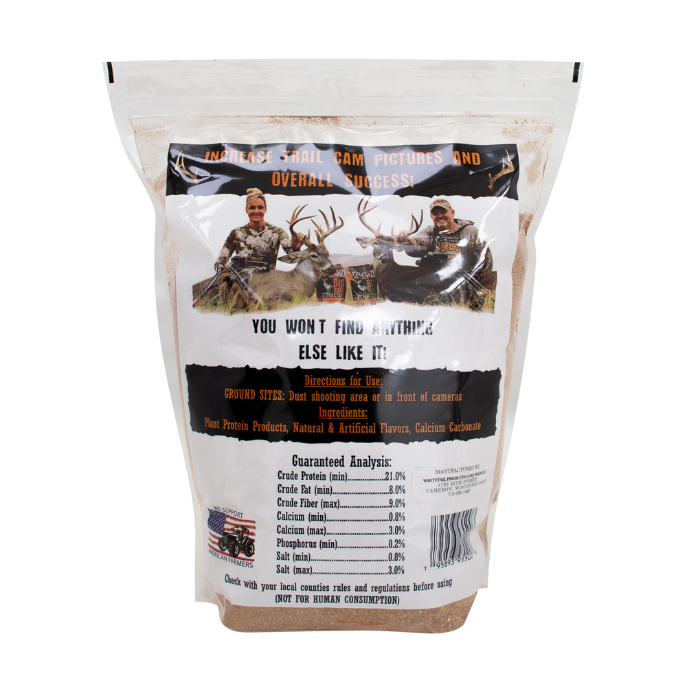 8 lb bag of Gone Wild soybean powder deer attractant