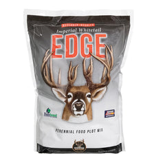Whitetail Institute Edge seed with RainBond coat improves seedling survival in field conditions.
