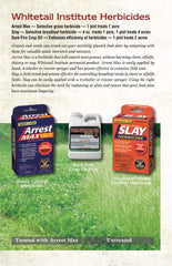 Whitetail Institute Sure-Fire Crop Oil Plus spray-ready formulation ensures rapid leaf wetting.