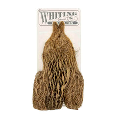 Whiting Farms Brahma Hen Cape for soft hackle; ideal collar for nymphs and wet flies