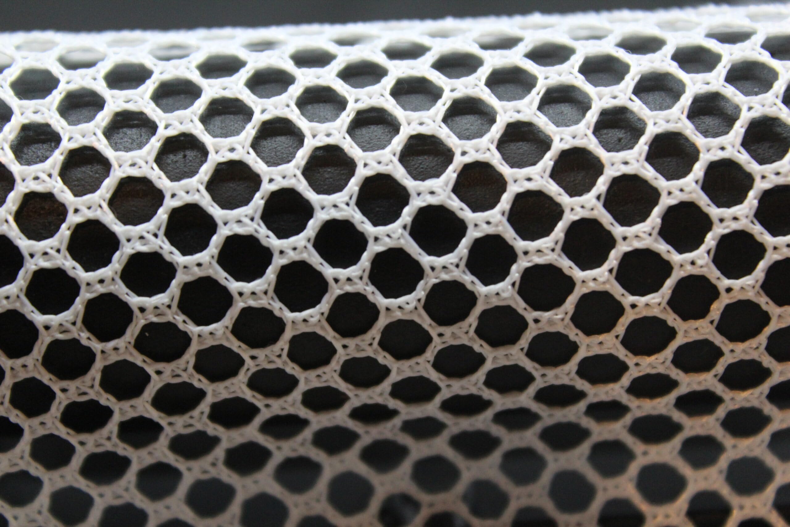 Whitmore Farm small mesh enhances fine camouflage textures on soft plastics