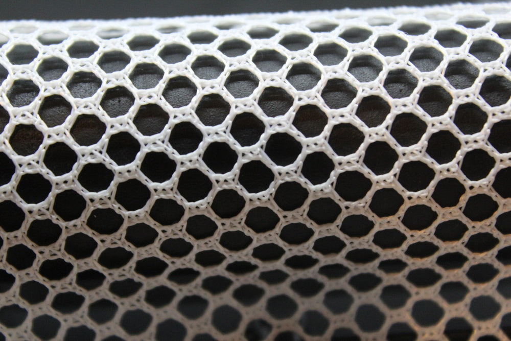 Whitmore Farm small mesh enhances fine camouflage textures on soft plastics