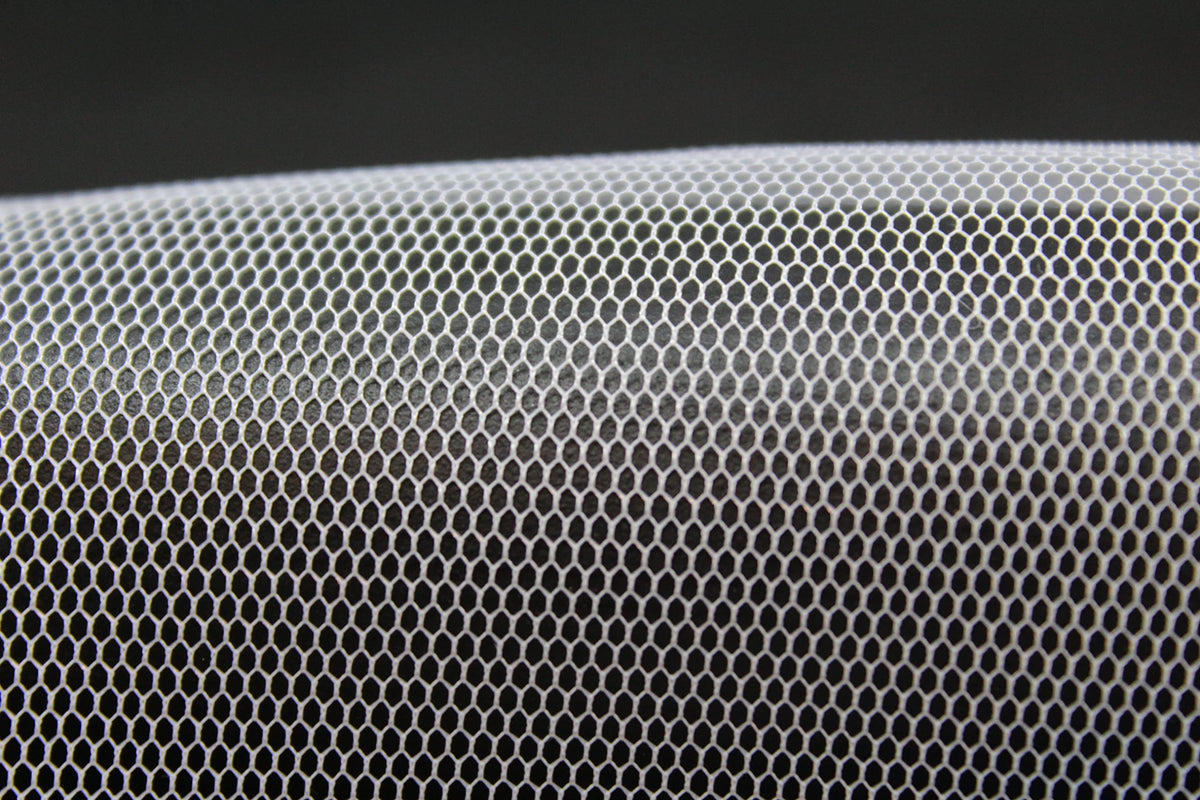 Whitmore Farm small mesh airbrush netting masking a fishing lure for precise paint