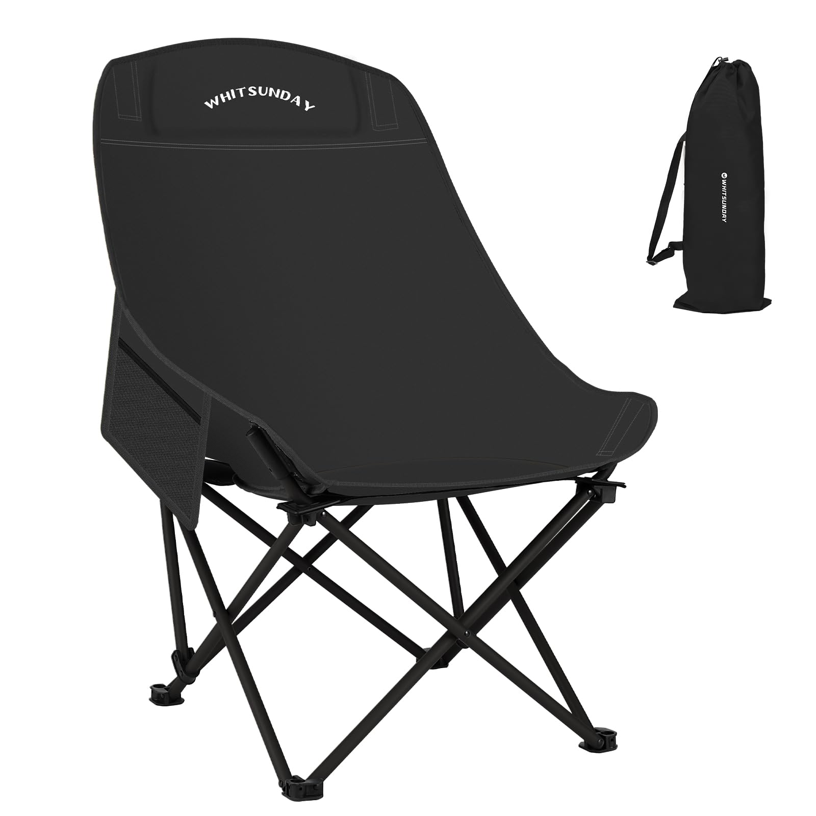 Whitsunday Moon Chair with high-back design for comfortable all-day seating outdoors