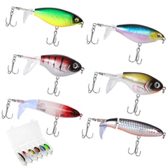Whopper 6-piece topwater lure kit – size 1