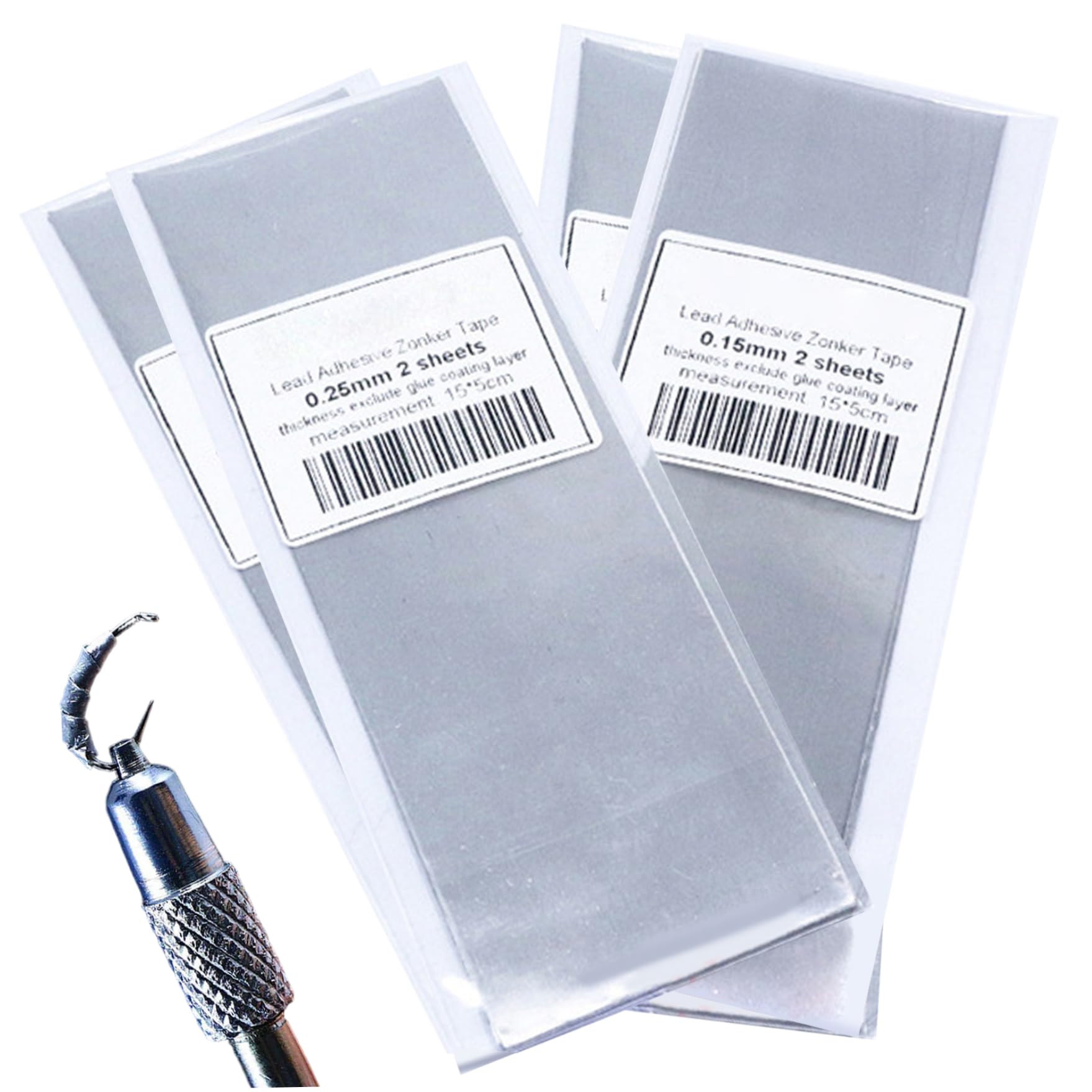 Whyzsjnclg lead tape in fly-tying setup demonstrates versatility.