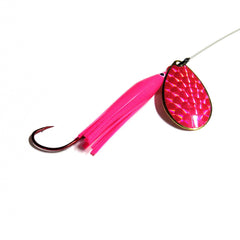 Wicked Lures Pink-Pink King Killer lure for casting and trolling.