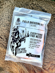 Wicked North field dressing kit wet wipes for quick field cleaning