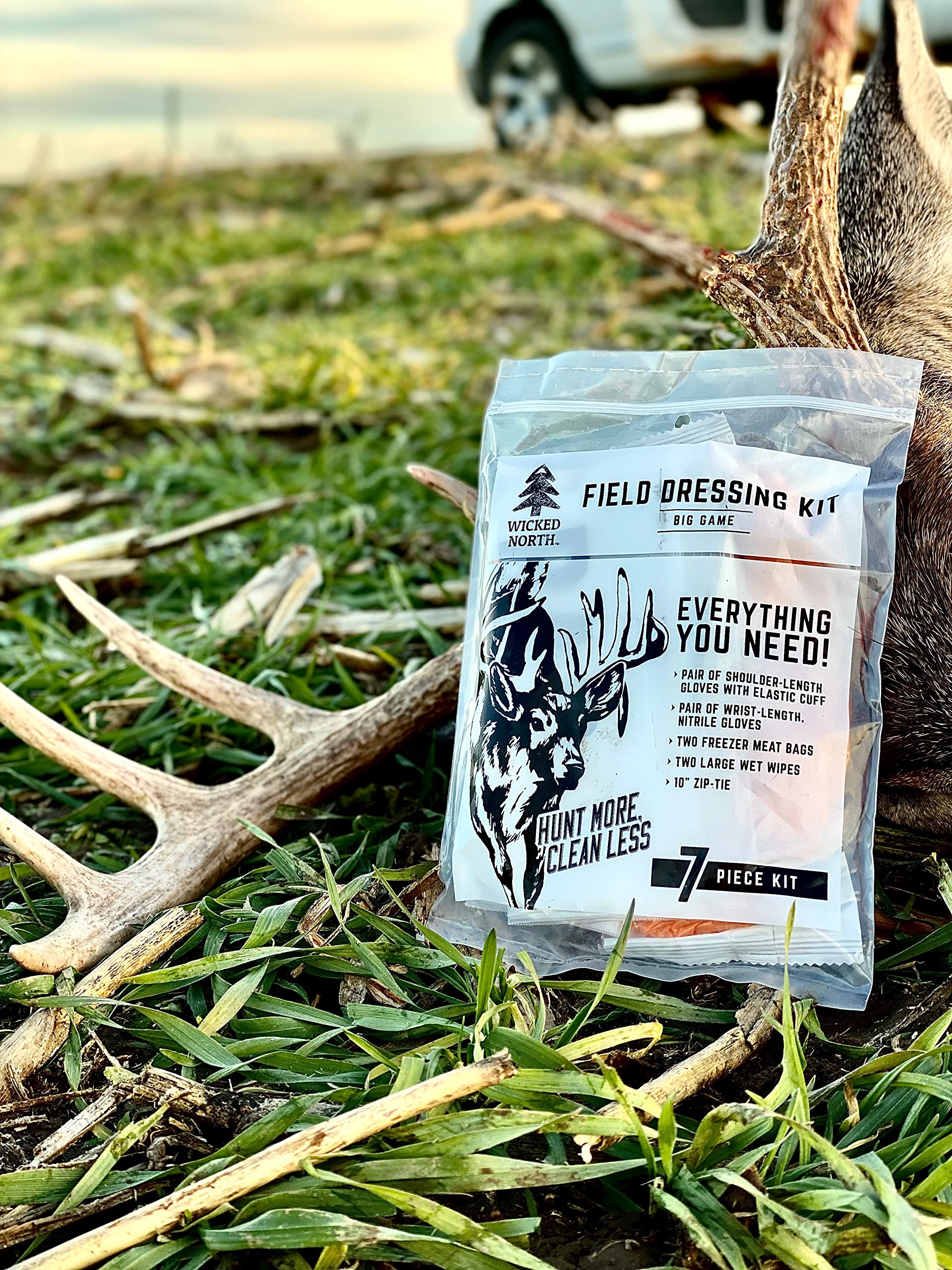 Wicked North kit 10-inch zip tie to tag harvested game in the field