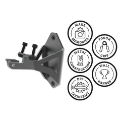 Wicked North Hang Up all-metal construction shown for rugged long-term use.