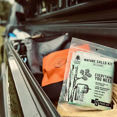 Wicked North Nature Calls kit hand wipe for refreshing cleansing after exertion