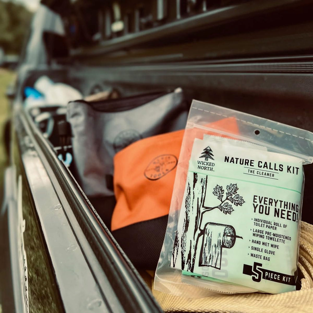 Wicked North Nature Calls kit: single glove to keep hands clean