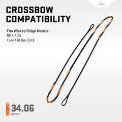 Wicked Ridge Fury 410 De-Cock replacement string install demonstrates reliability