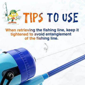 WIDDEN Kids fishing pole bobber provides visual bite indication.