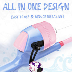 WIDDEN Kids Fishing Pole collapsible design for quick setup and storage