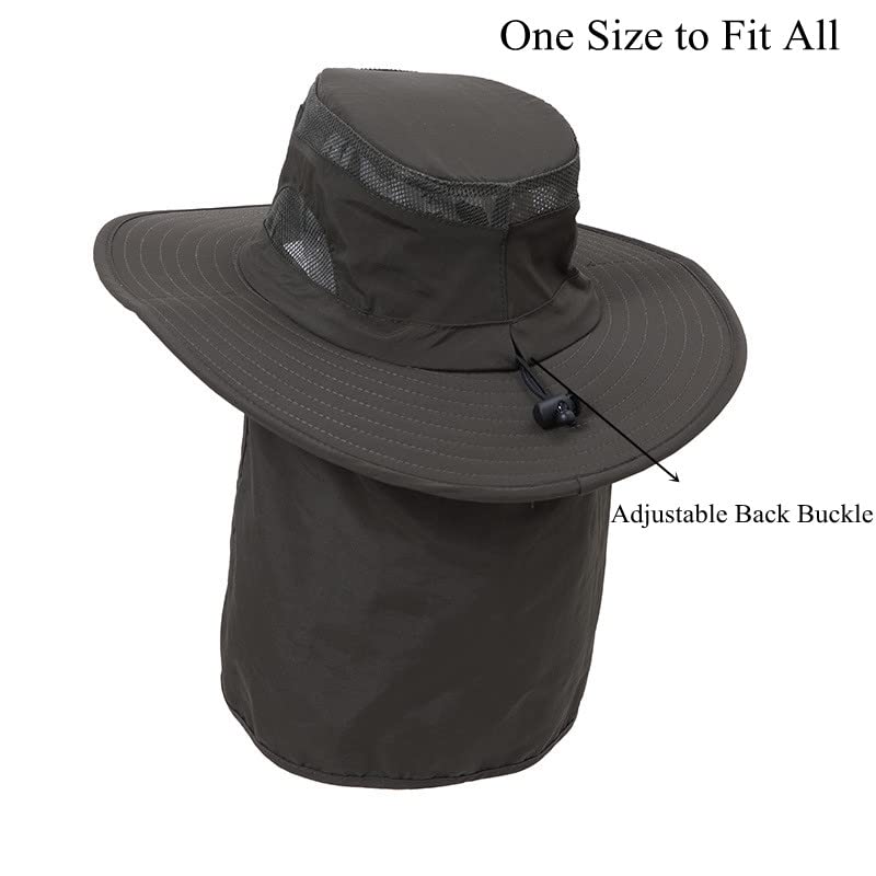 Breathable top mesh vents on quick-dry hat