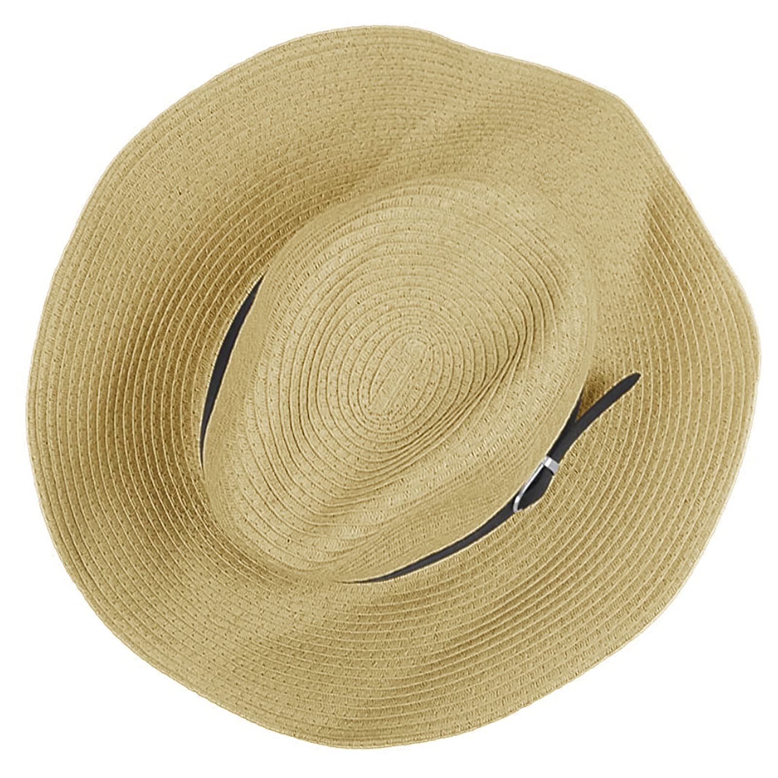 Sun protection and breathable interior of straw hat