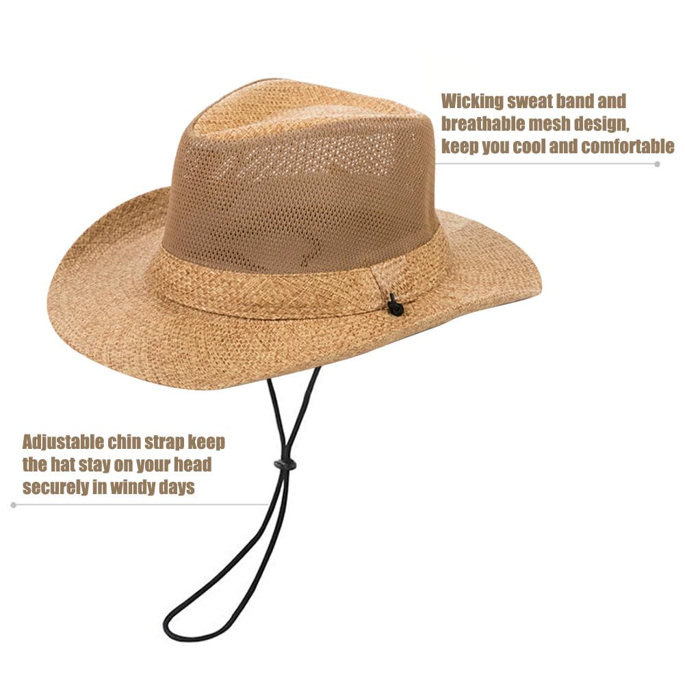 Folded and packable Panama hat inside a travel bag