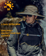 Close-up of breathable, waterproof fabric on sun hat