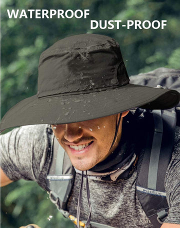 4.7 inch wide brim provides sun protection