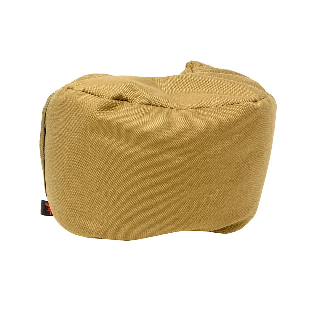 Wiebad DRC Fortune Cookie Bag in coyote aids accurate shot placement.