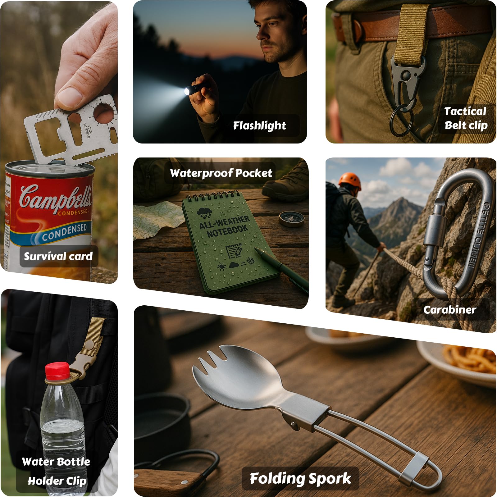 WiFER folding knife offers reliable cutting on campsites and treks.