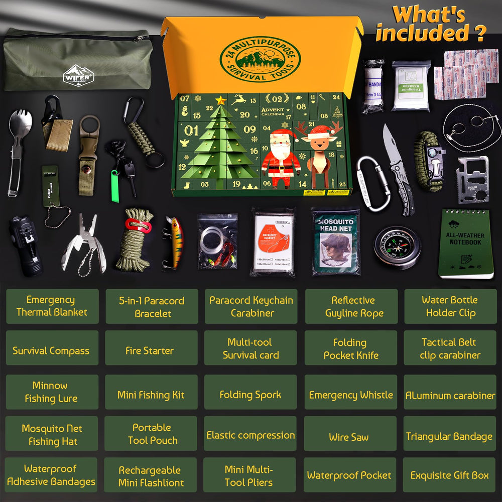 WiFER paracord bracelet item emphasizes compact safety for everyday carry.